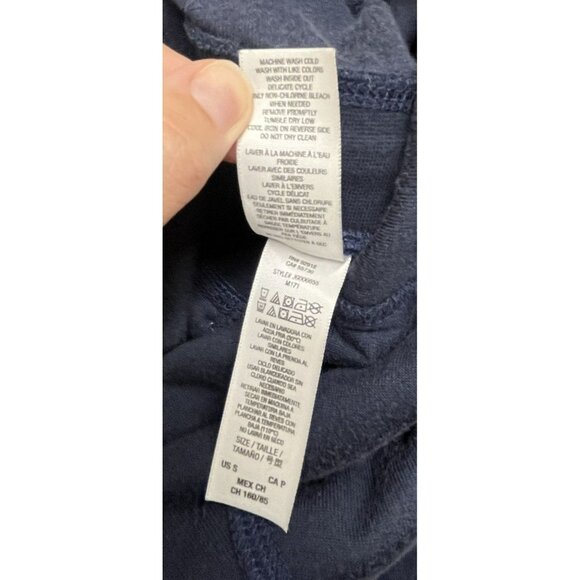 Juicy Couture Y2K Navy Blue Velvet Jumpsuit Size Small Woman’s - Picture 9 of 10